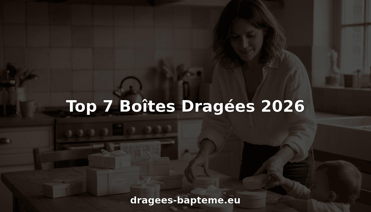 Top 7 Boîtes Dragées 2026