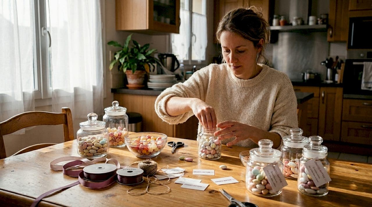 Contenants en verre pour baptême : guide complet 2026