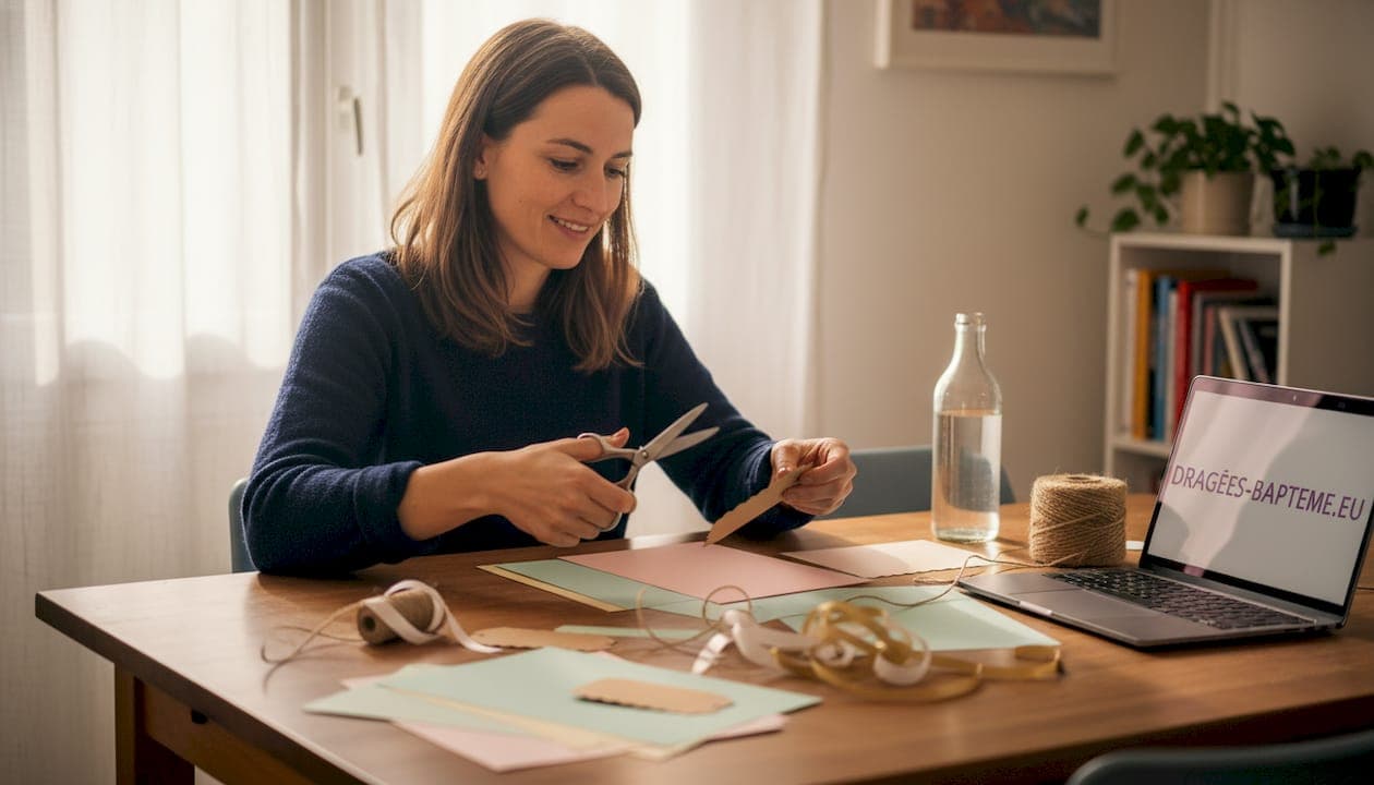 Idées d'étiquettes personnalisées pour baptême : 20+ exemples