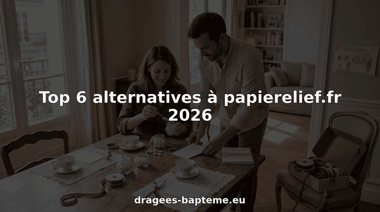 Top 6 alternatives à papierelief.fr 2026