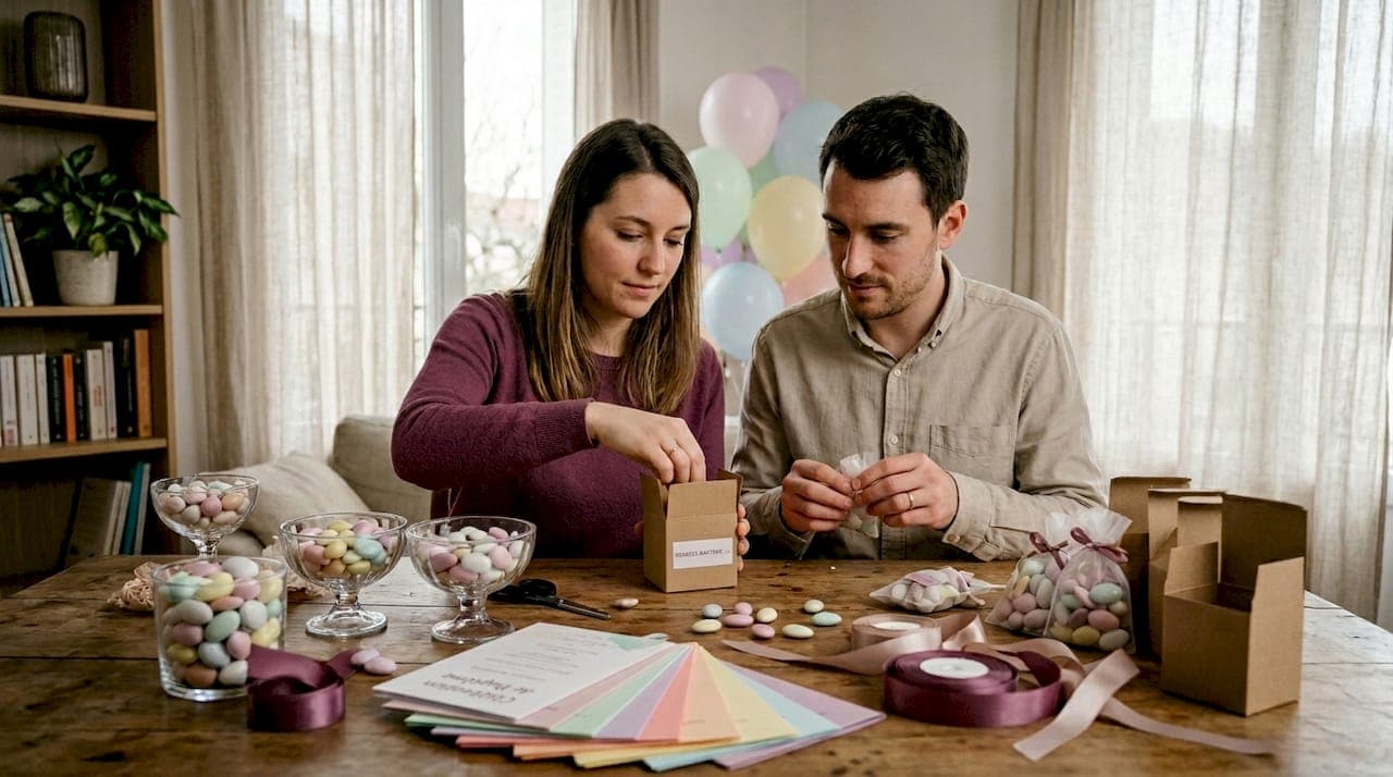 Rangement dragées baptême : trouver la solution idéale